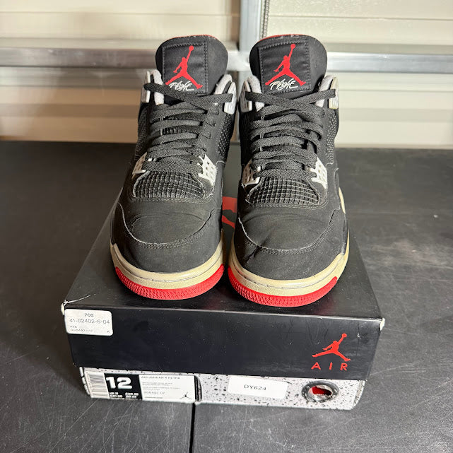 Size 12 - AJ 4 Retro Bred