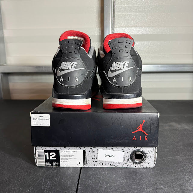 Size 12 - AJ 4 Retro Bred