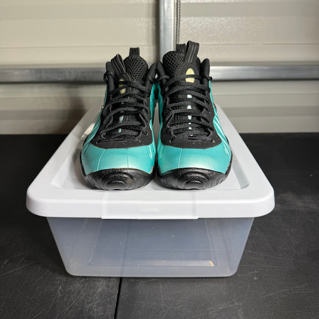 Size 5.5Y - Air Foamposite Pro Island Green