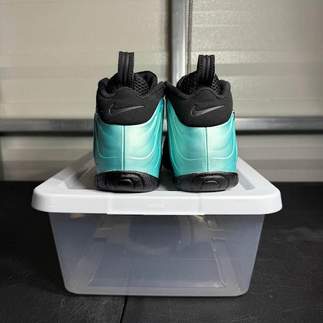 Size 5.5Y - Air Foamposite Pro Island Green