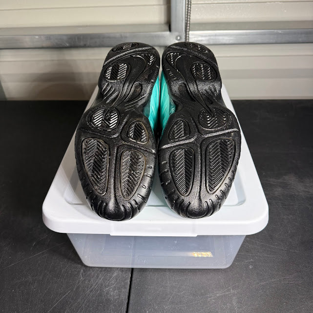 Size 5.5Y - Air Foamposite Pro Island Green
