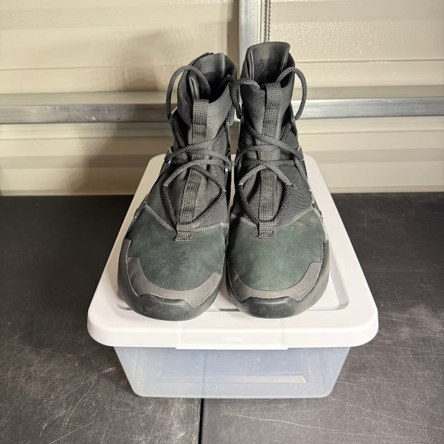 Size 10.5 - Air Fear of God 1 Triple Black