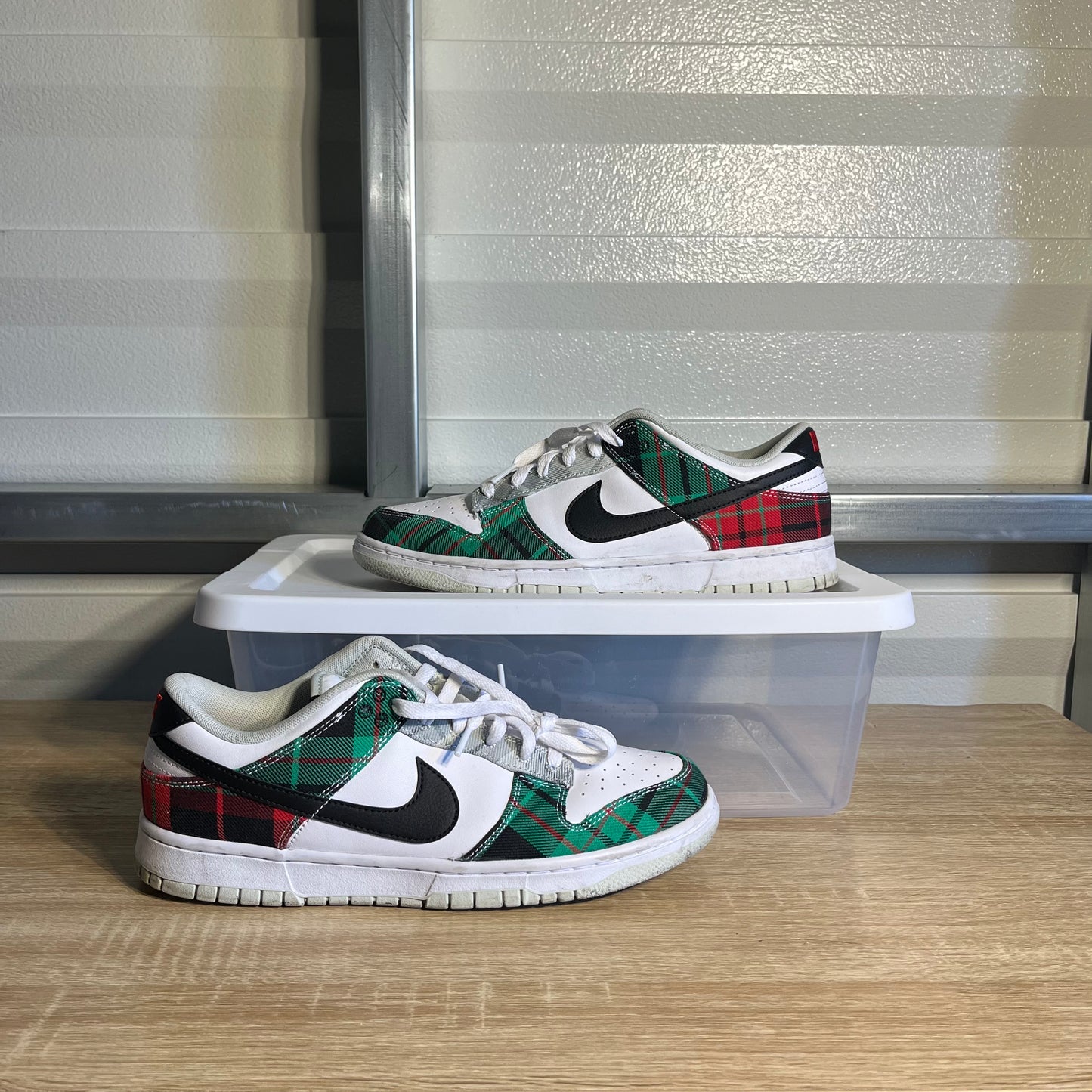 Size 10 - Dunk Low Tartan Plaid