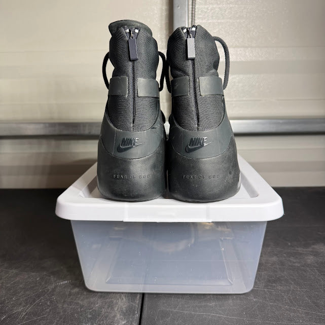 Size 10.5 - Air Fear of God 1 Triple Black