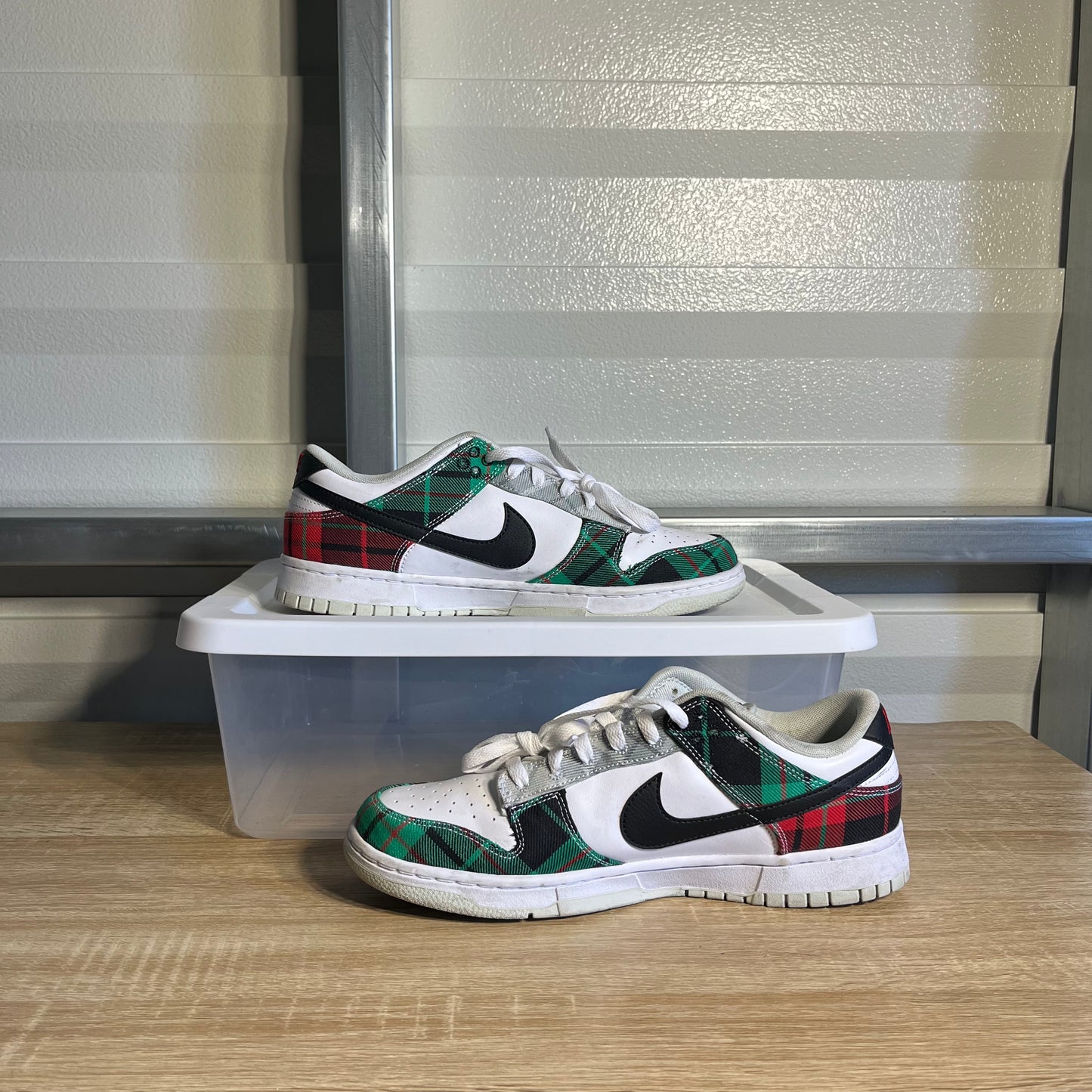 Size 10 - Dunk Low Tartan Plaid