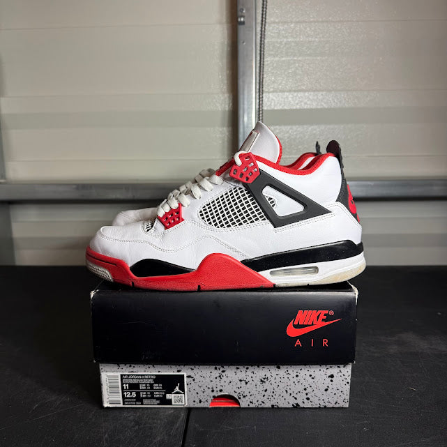 Size 11 - AJ 4 Retro Fire Red