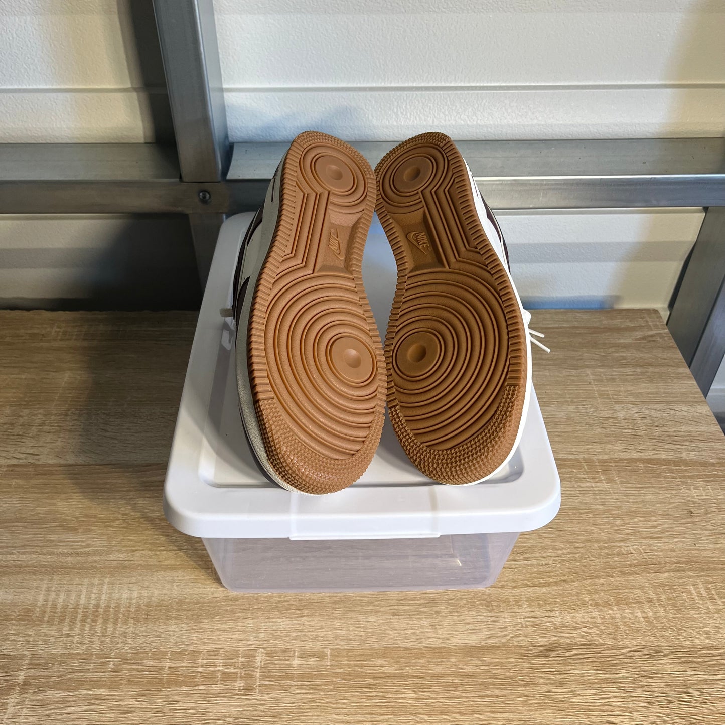 Size 10 - AF 1 '07 LV8 College Pack Night Maroon