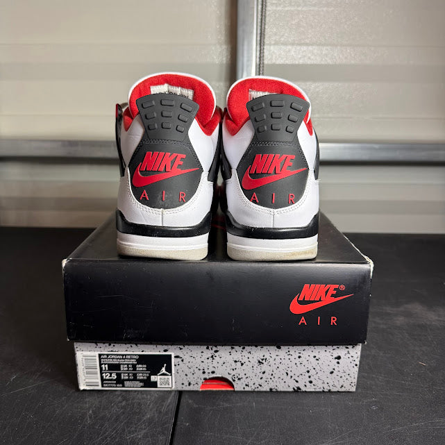 Size 11 - AJ 4 Retro Fire Red