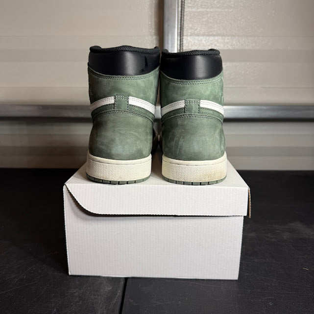 Size 13 - AJ 1 Retro High OG Clay Green