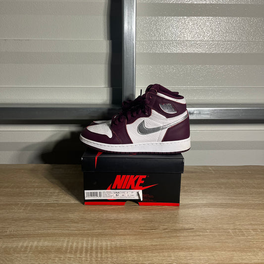 Size 5.5Y - AJ 1 Retro High Bordeaux
