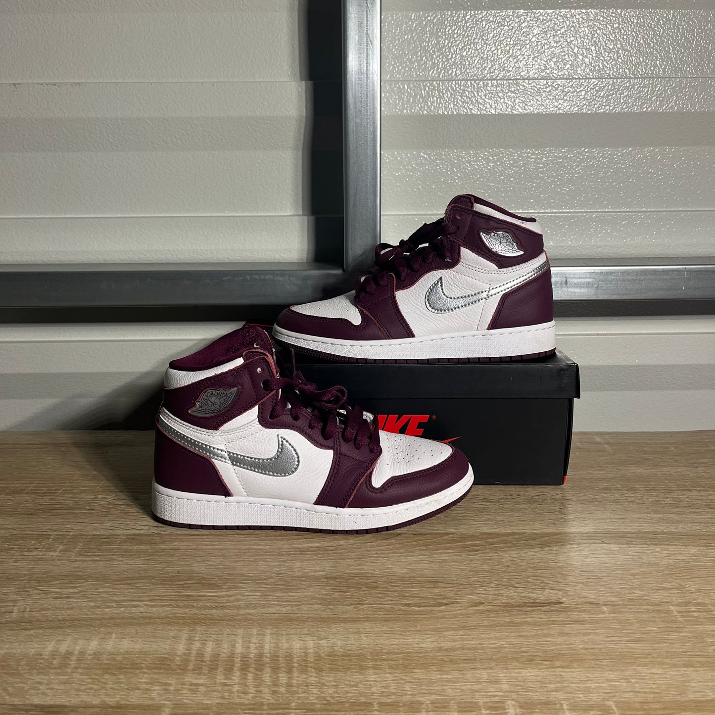 Size 5.5Y - AJ 1 Retro High Bordeaux