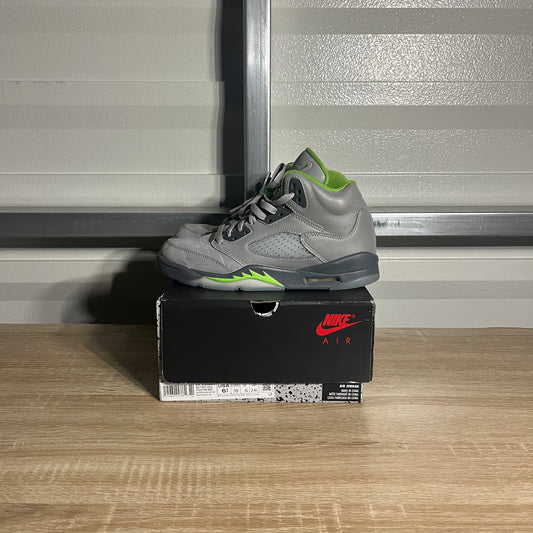 Size 6.5Y - AJ 5 Retro Green Bean