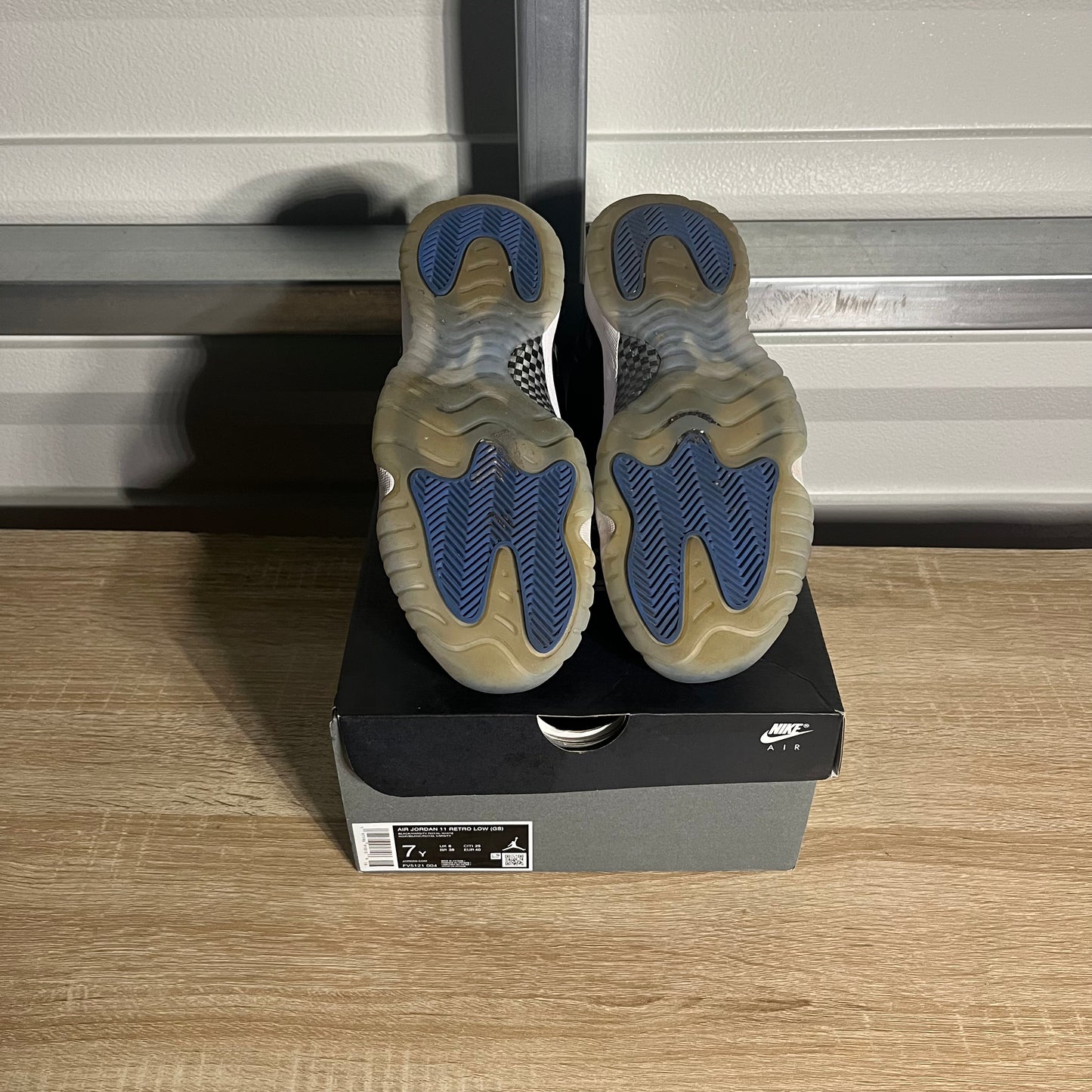 Size 7Y - AJ 11 Retro Low Space Jam