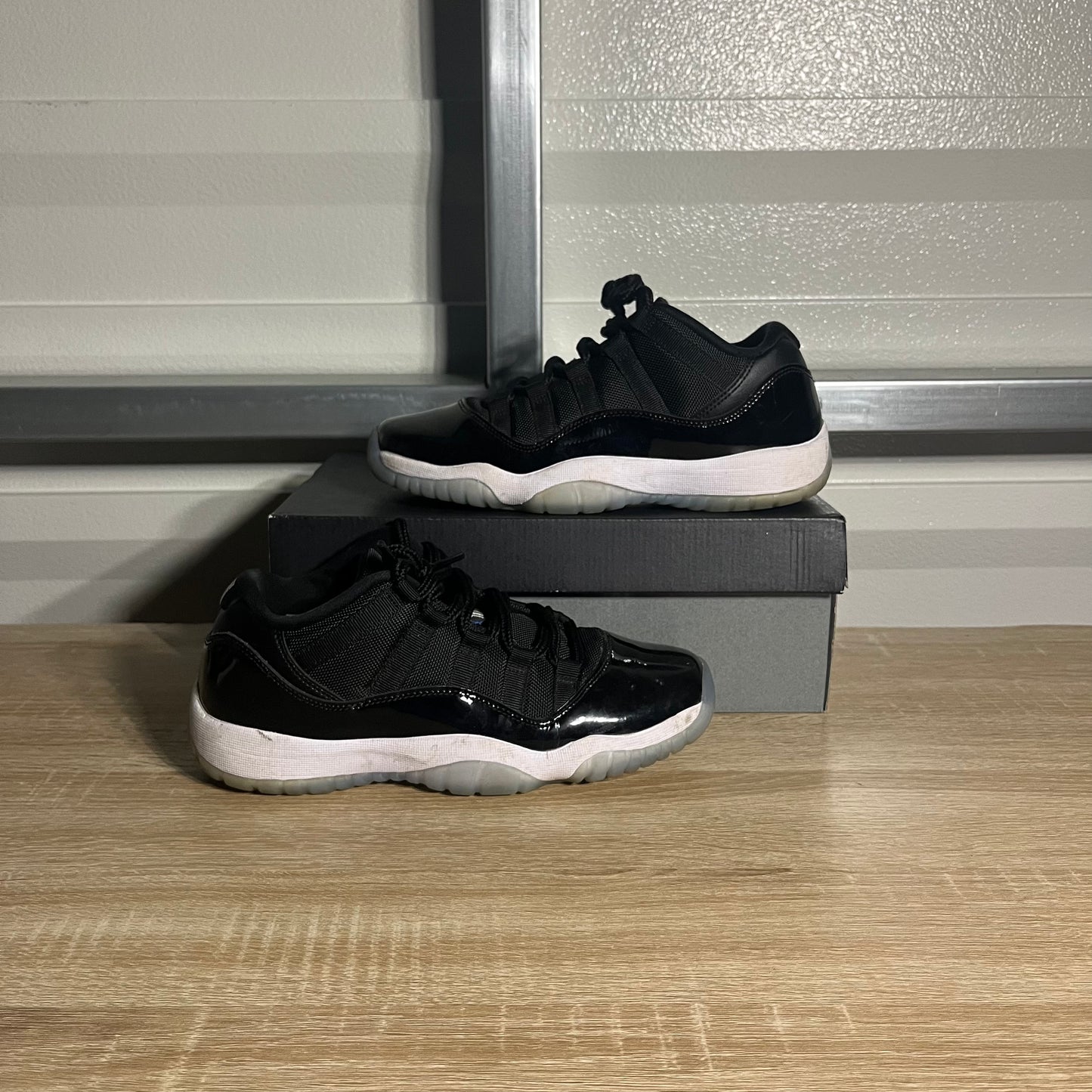 Size 7Y - AJ 11 Retro Low Space Jam