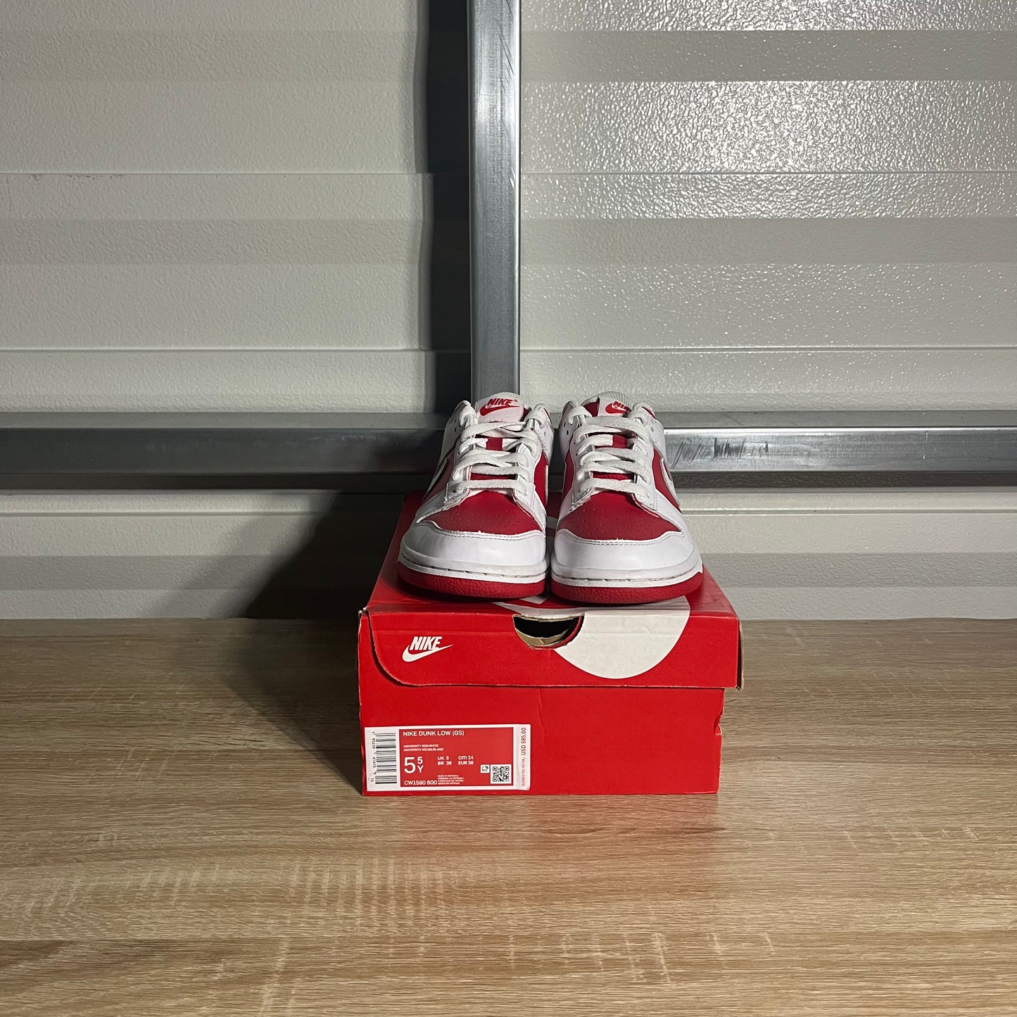 Size 5.5Y - Dunk Low Championship Red