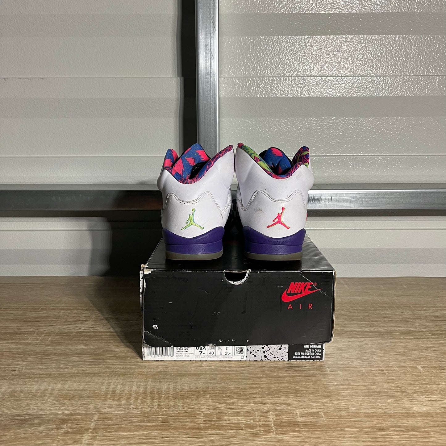 Size 7Y - AJ 5 Retro Alternate Bel-Air