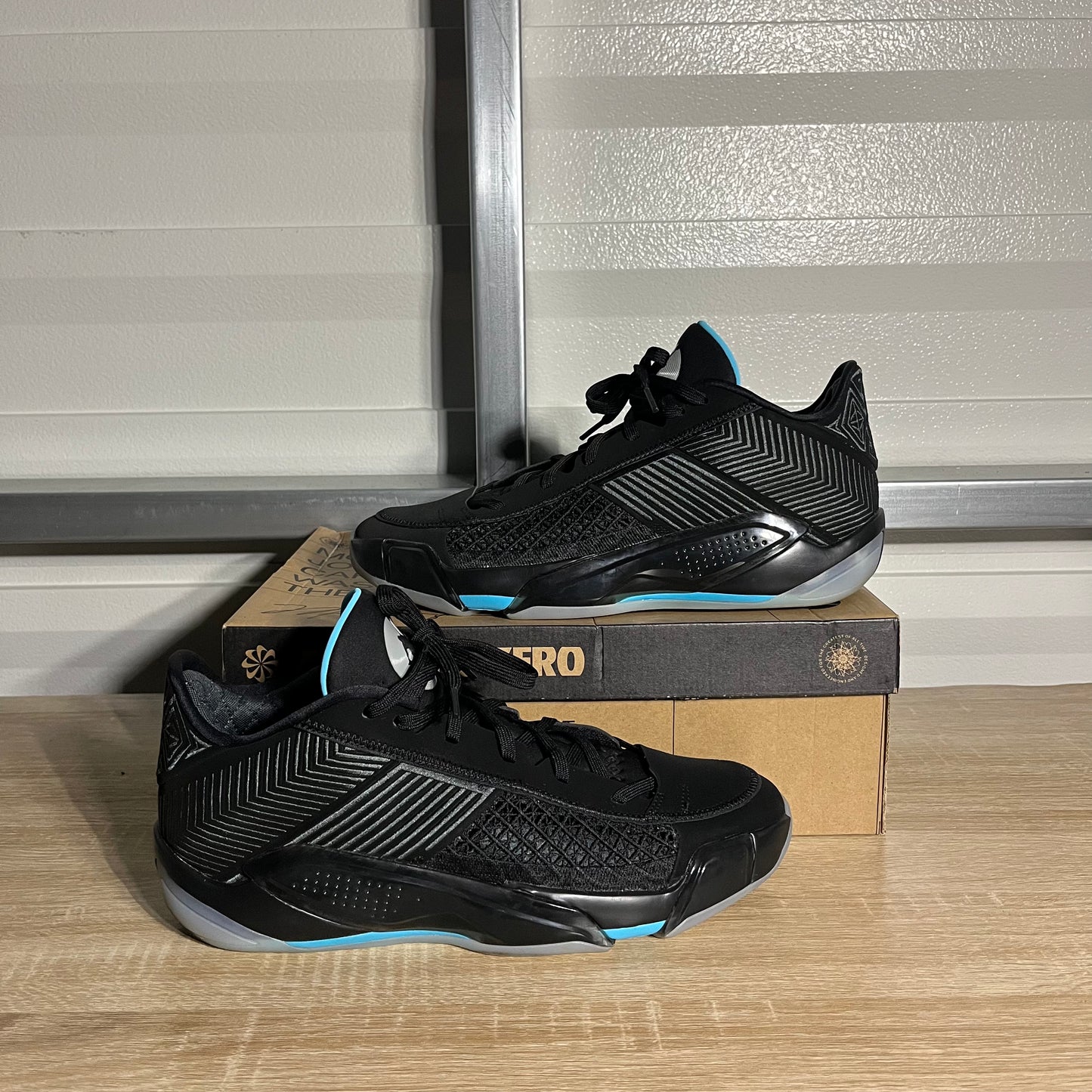 Size 13 - AJ XXXVIII Black Gamma Blue