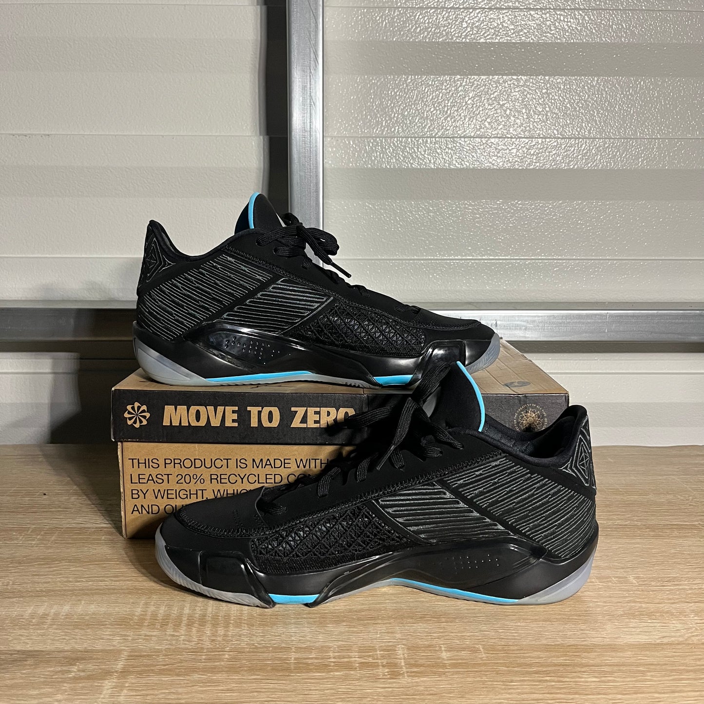 Size 13 - AJ XXXVIII Black Gamma Blue