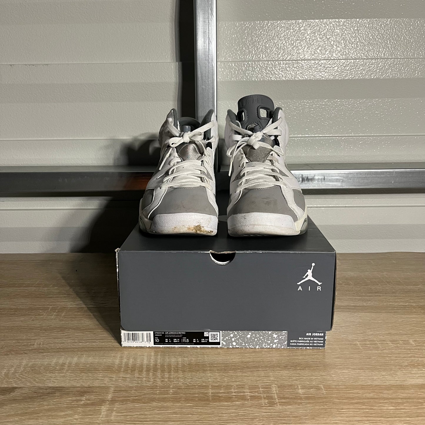 Size 10 - AJ 6 Retro Cool Grey