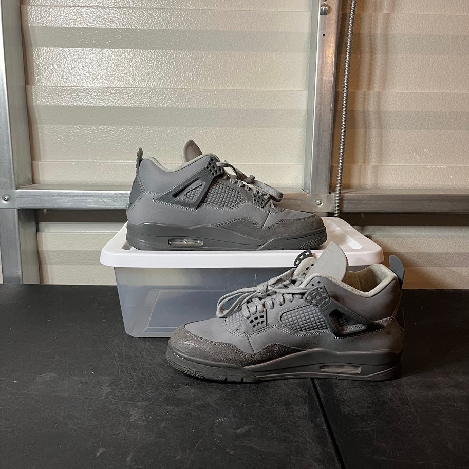 Size 10.5 - AJ 4 Retro Wet Cement