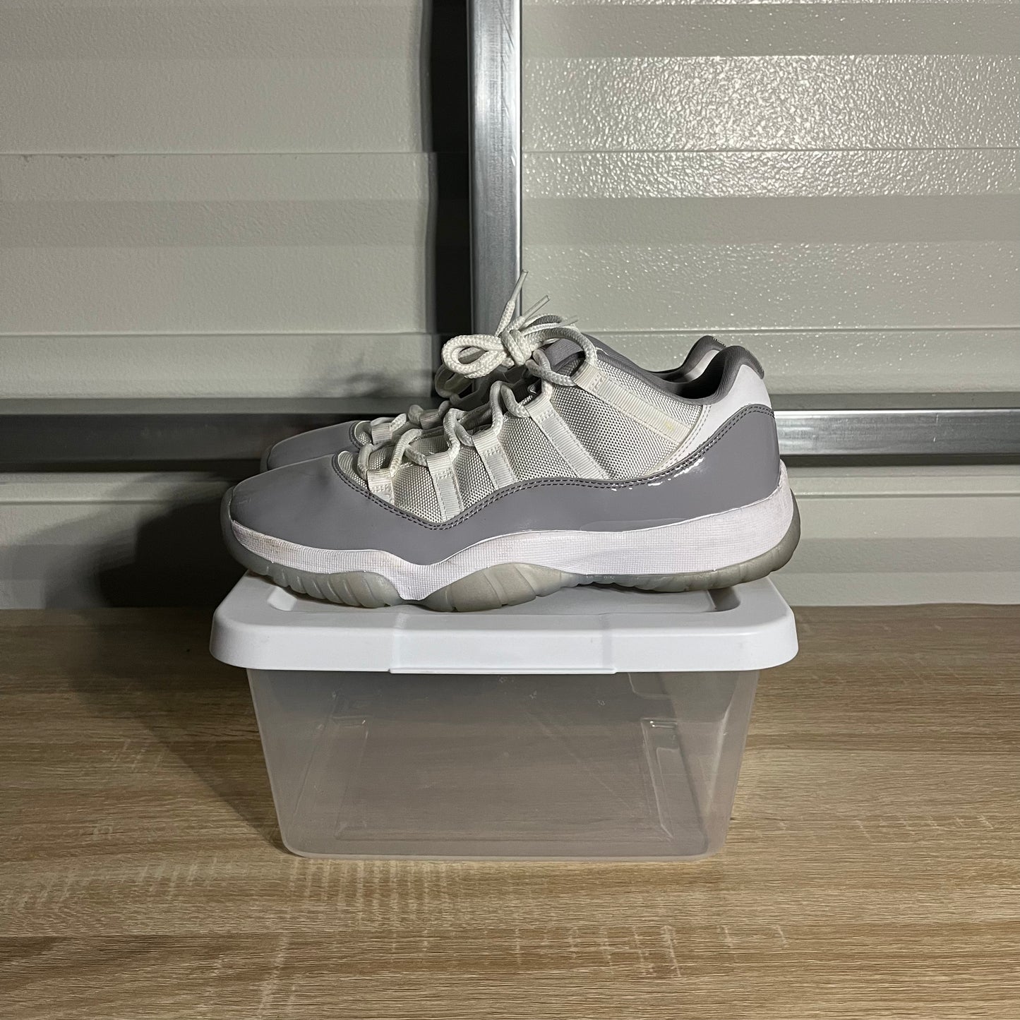 Size 10 - AJ 11 Retro Cement Grey