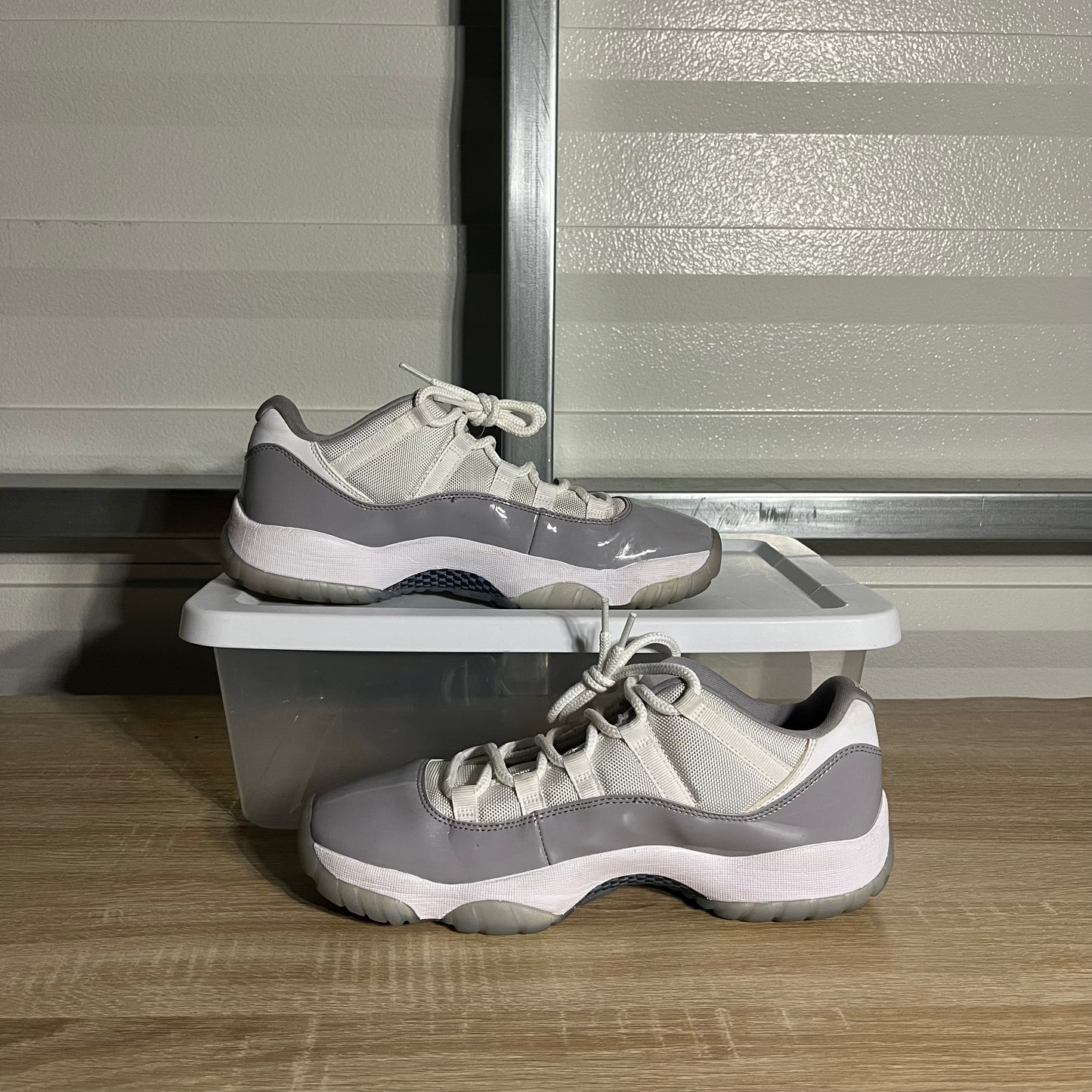 Size 10 - AJ 11 Retro Cement Grey