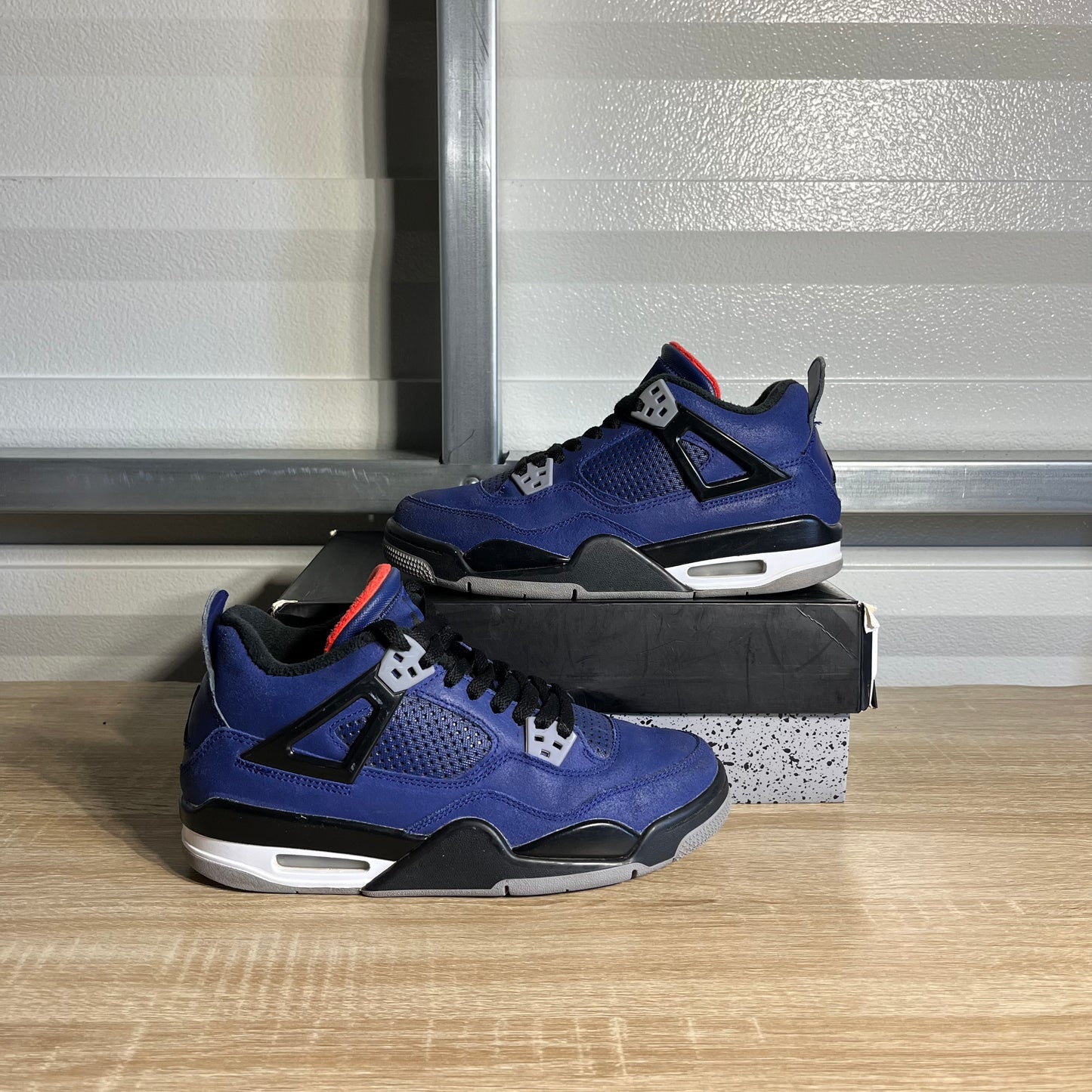 Size 6.5Y - AJ 4 Retro Winterized Loyal Blue