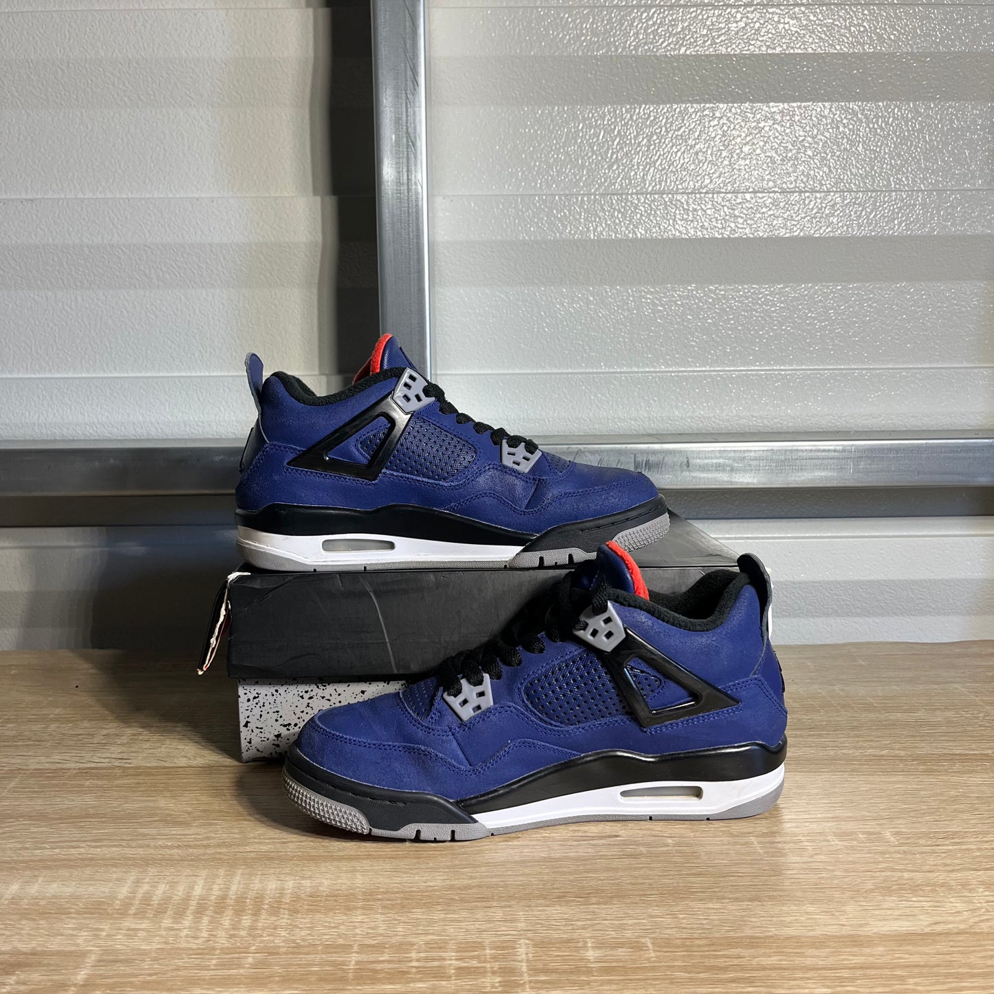 Size 6.5Y - AJ 4 Retro Winterized Loyal Blue