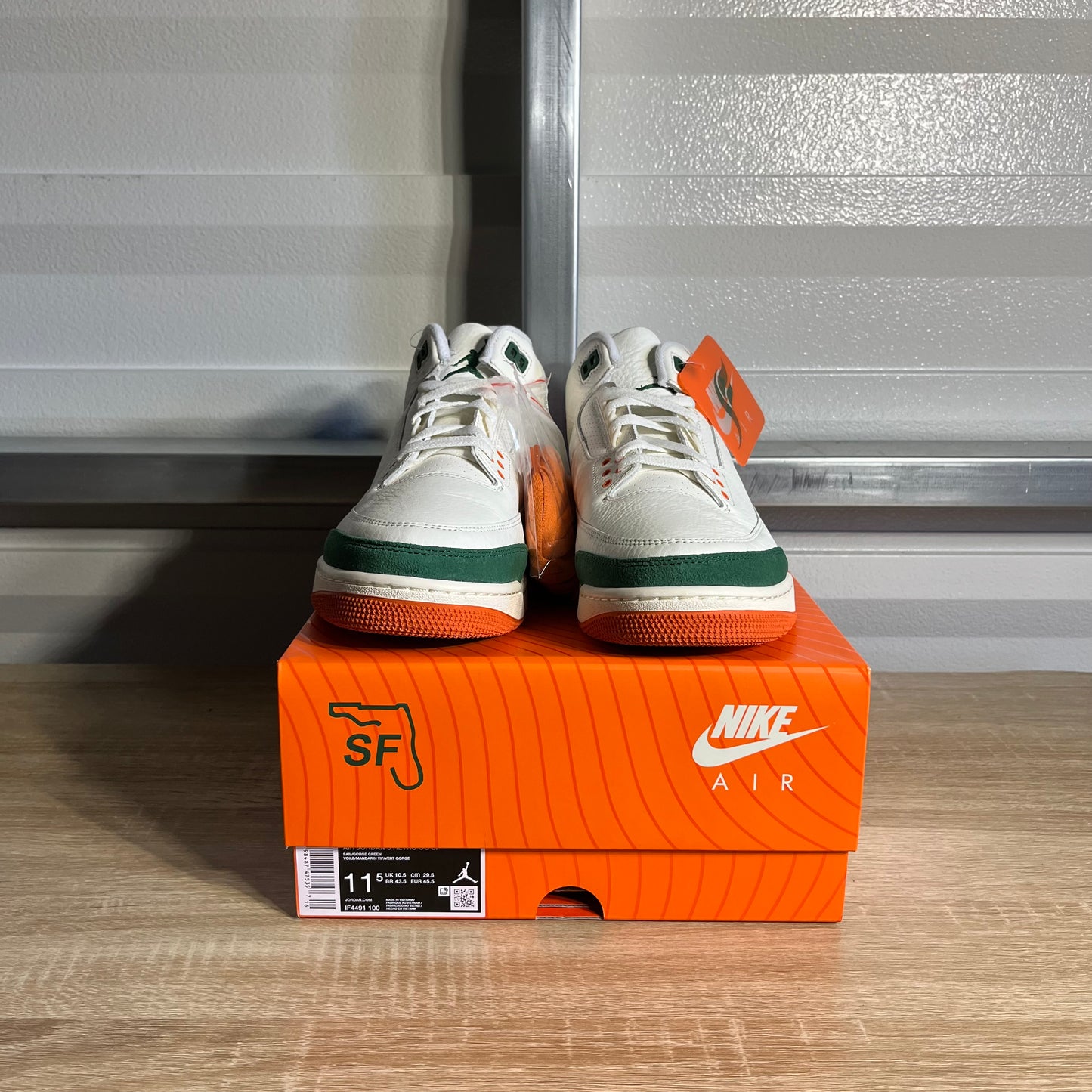 Size 11.5 - SoleFly x AJ 3 Retro Miami
