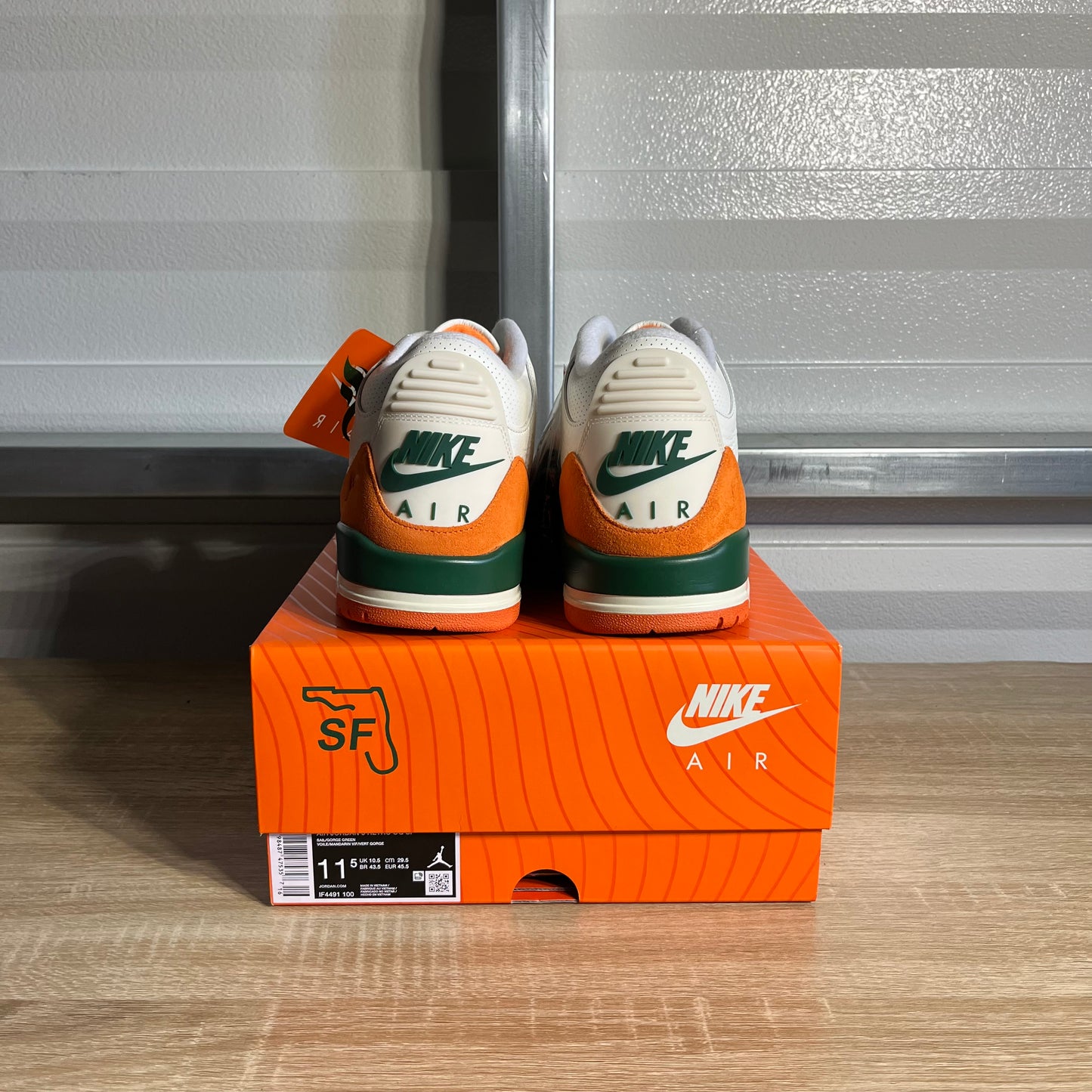 Size 11.5 - SoleFly x AJ 3 Retro Miami