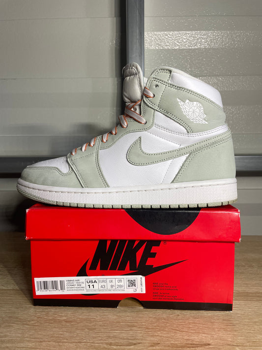Size 11W - AJ 1 Retro High Seafoam