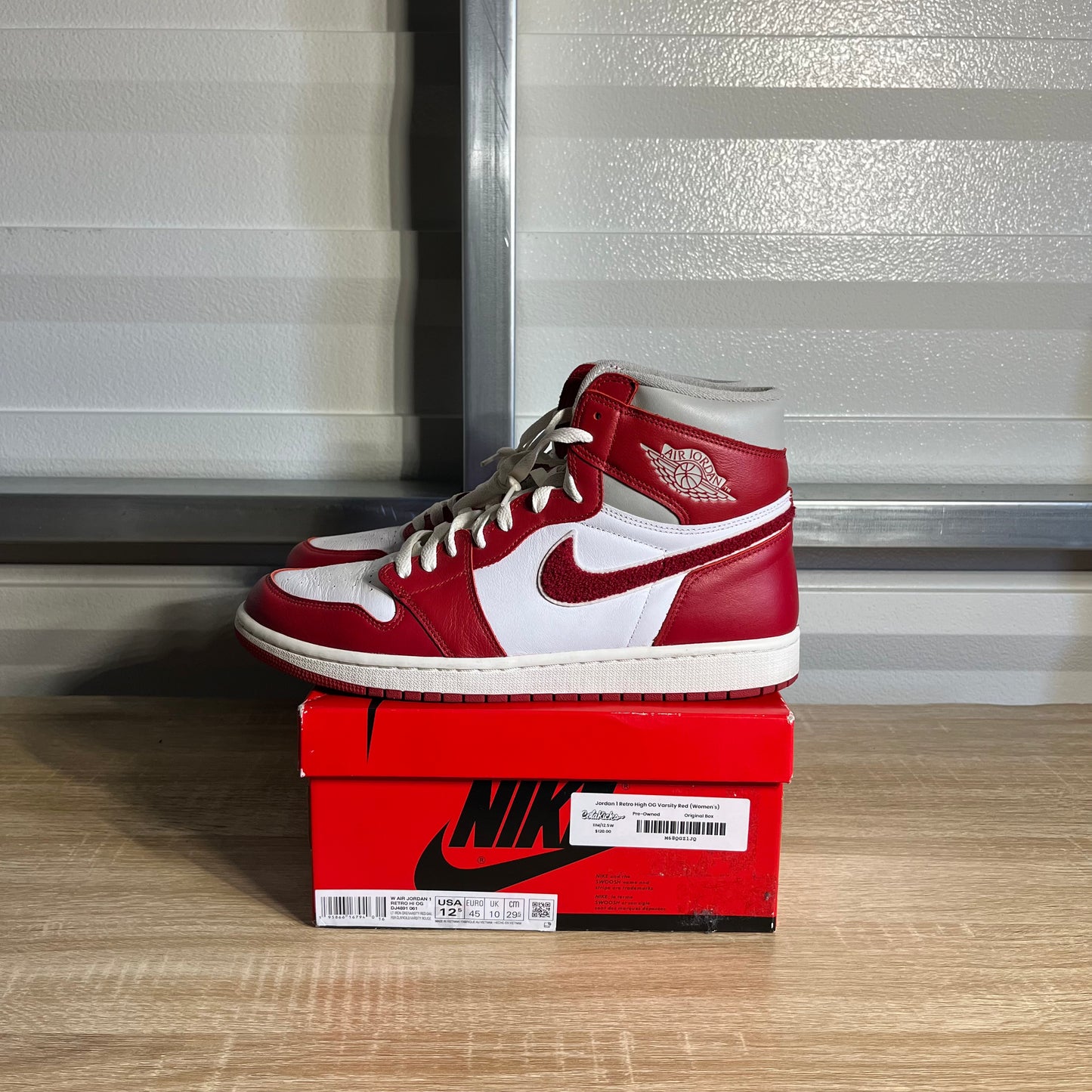 Size 12.5 - AJ 1 Retro High Newstalgia Chenille