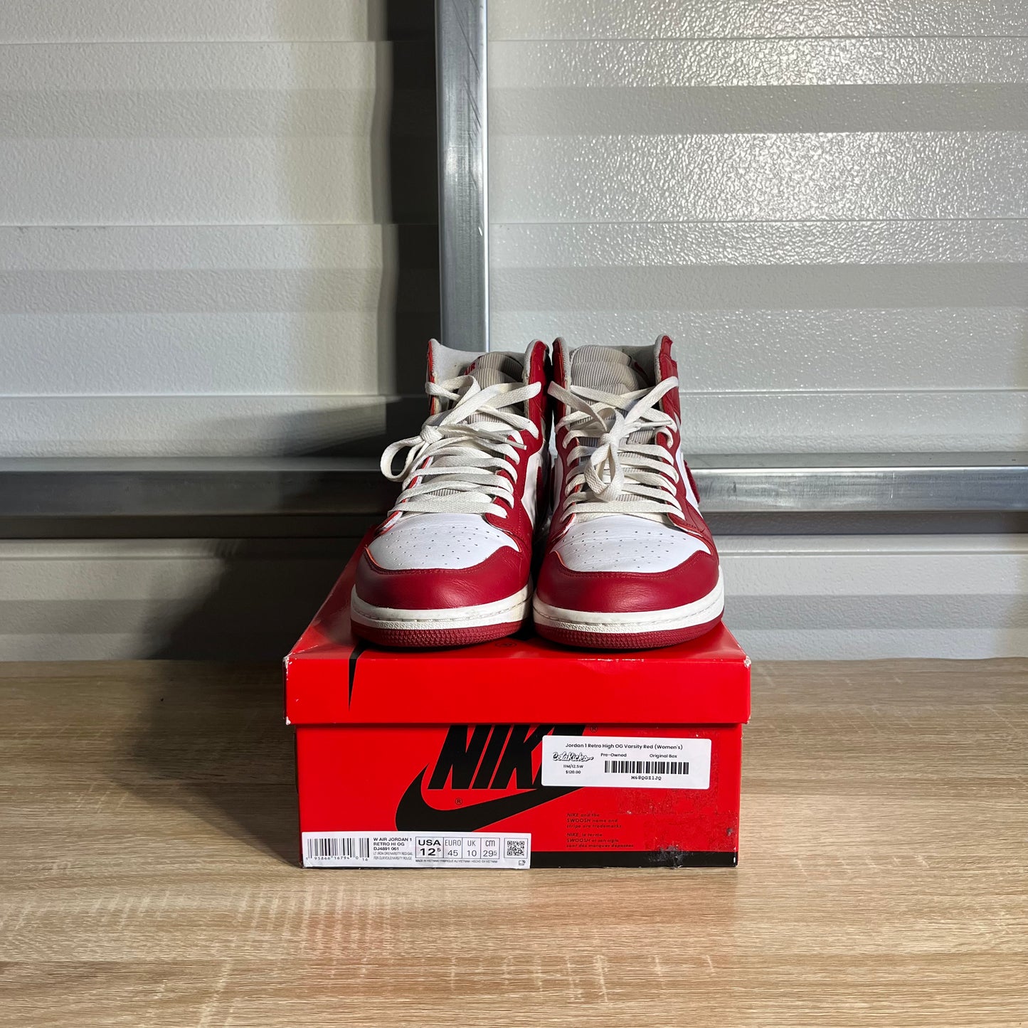 Size 12.5 - AJ 1 Retro High Newstalgia Chenille