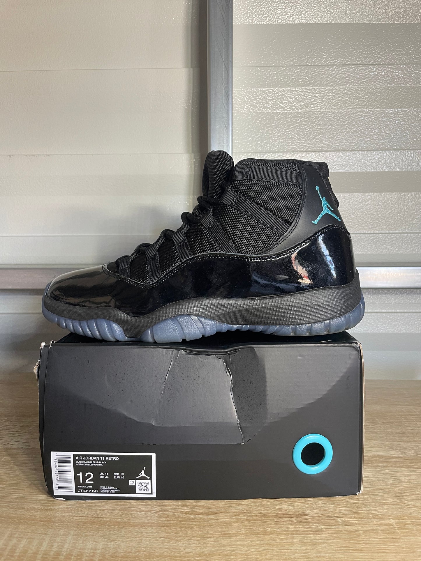 Size 12 - AJ 11 Retro Gamma Blue