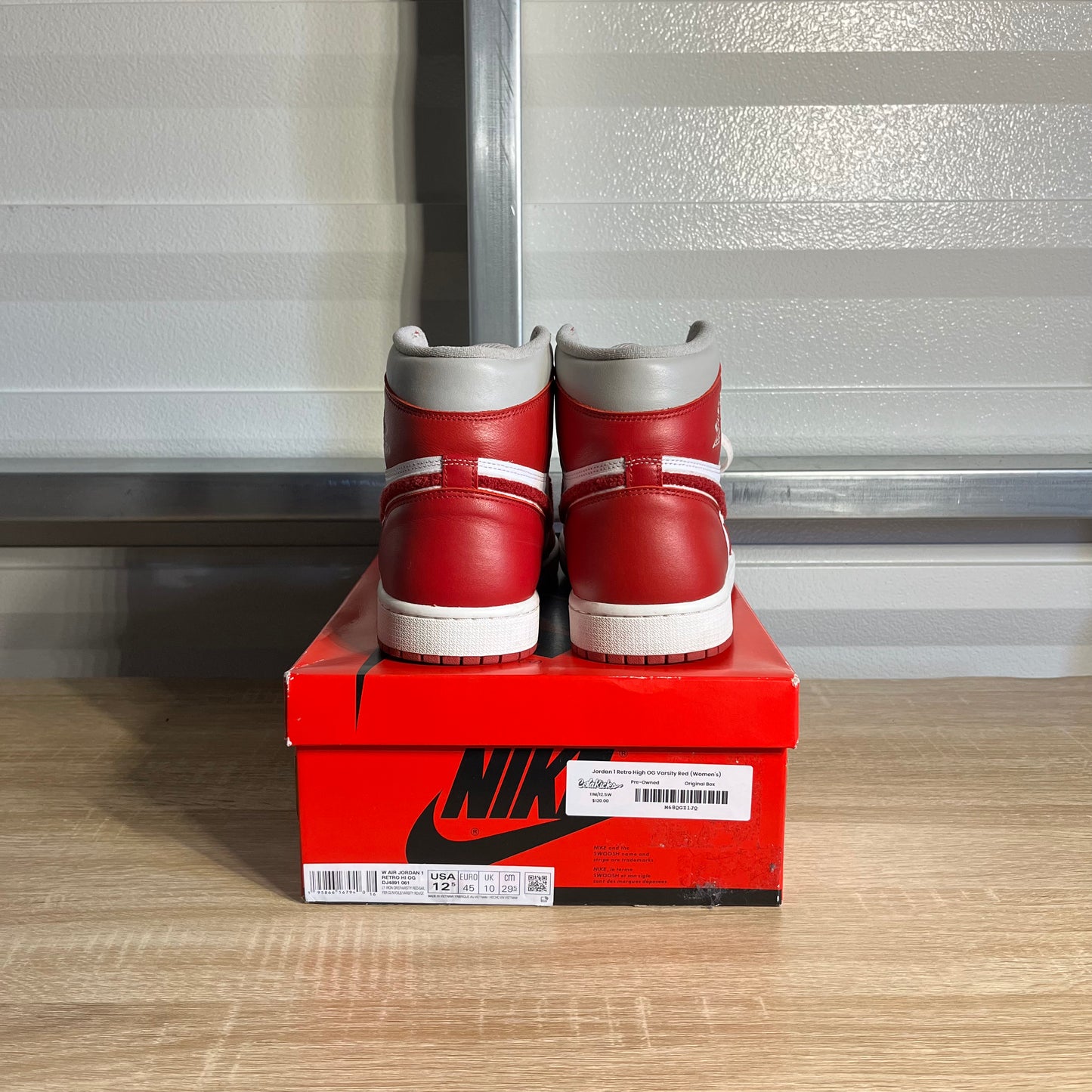 Size 12.5 - AJ 1 Retro High Newstalgia Chenille