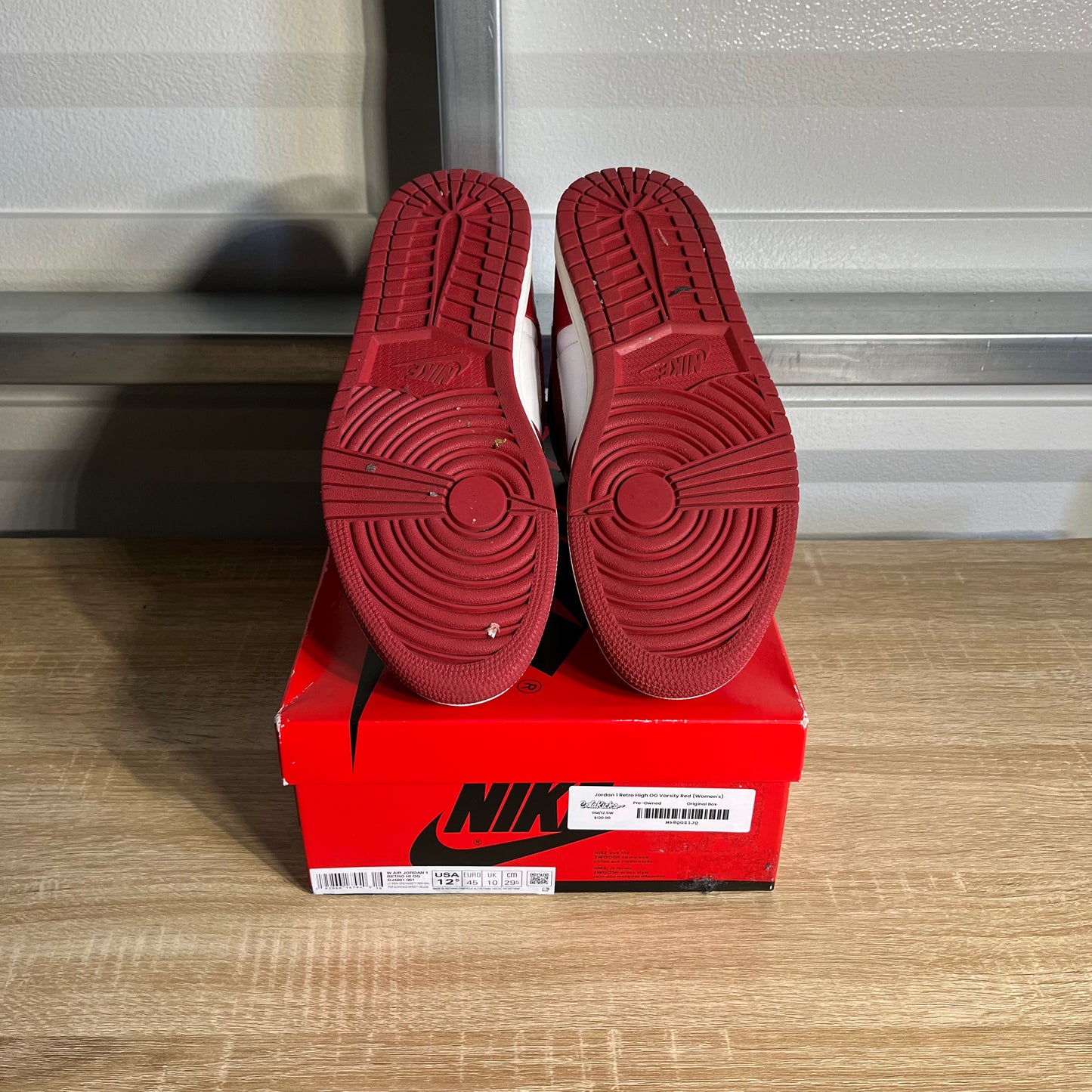 Size 12.5 - AJ 1 Retro High Newstalgia Chenille