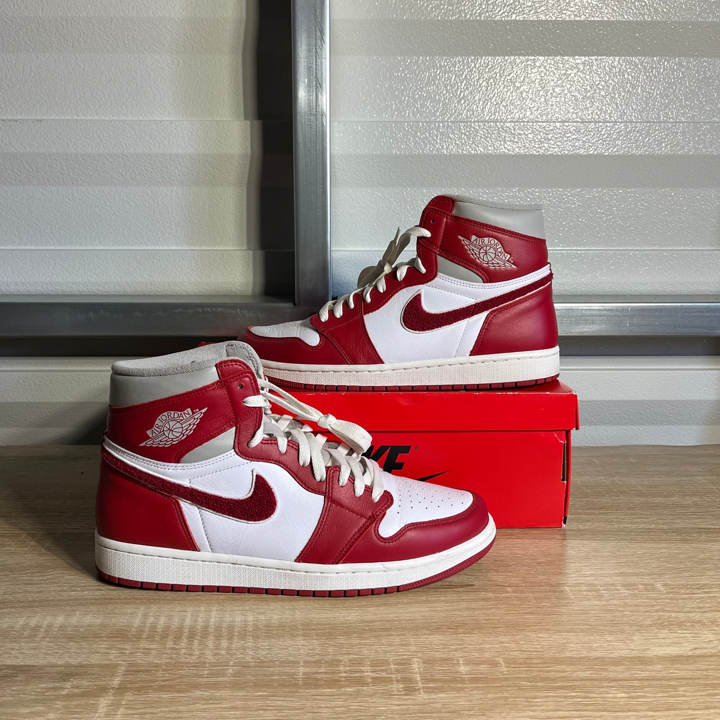 Size 12.5 - AJ 1 Retro High Newstalgia Chenille