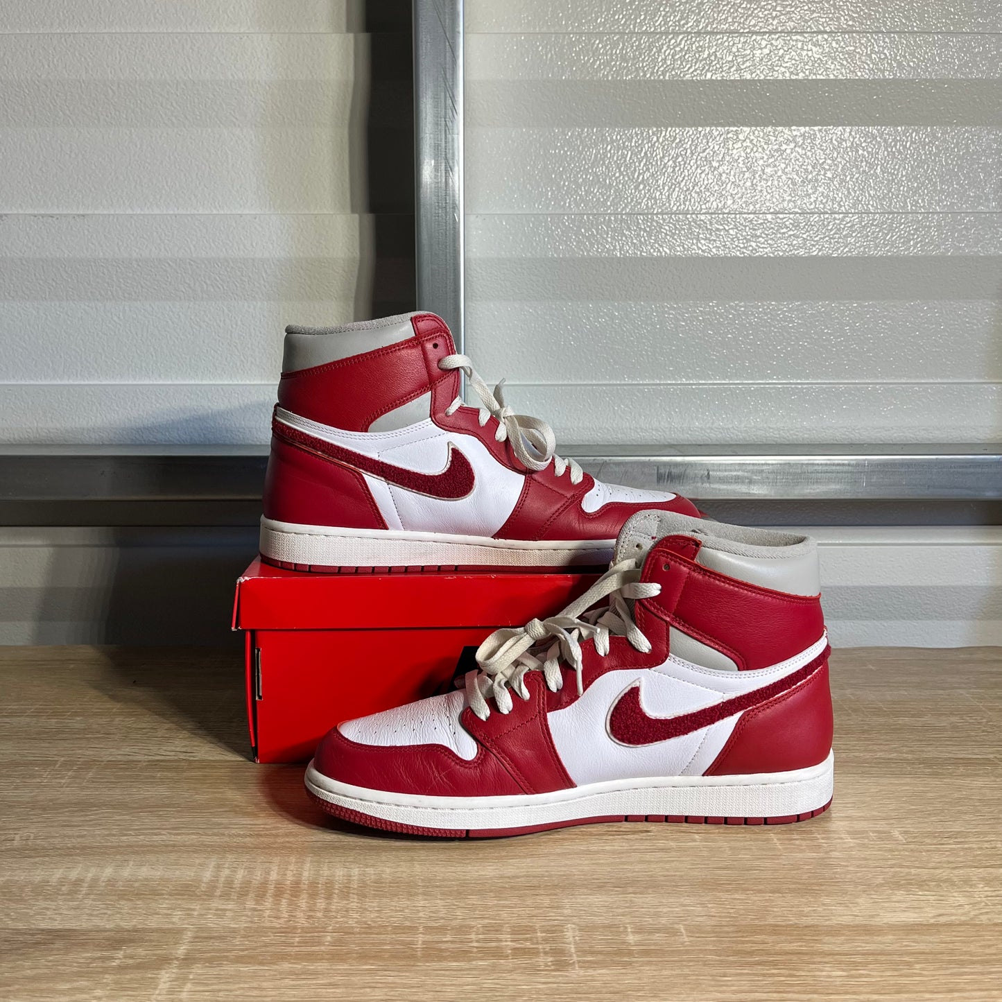 Size 12.5 - AJ 1 Retro High Newstalgia Chenille