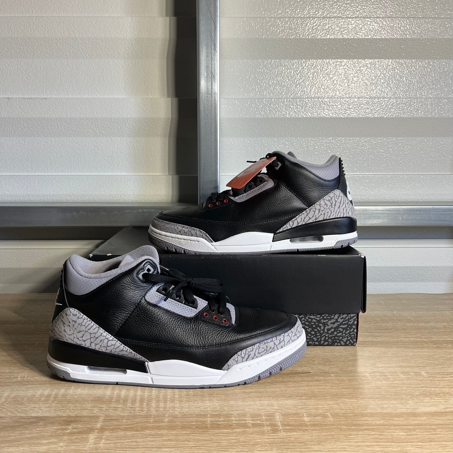 Size 11.5 - AJ 3 Retro Black Cement
