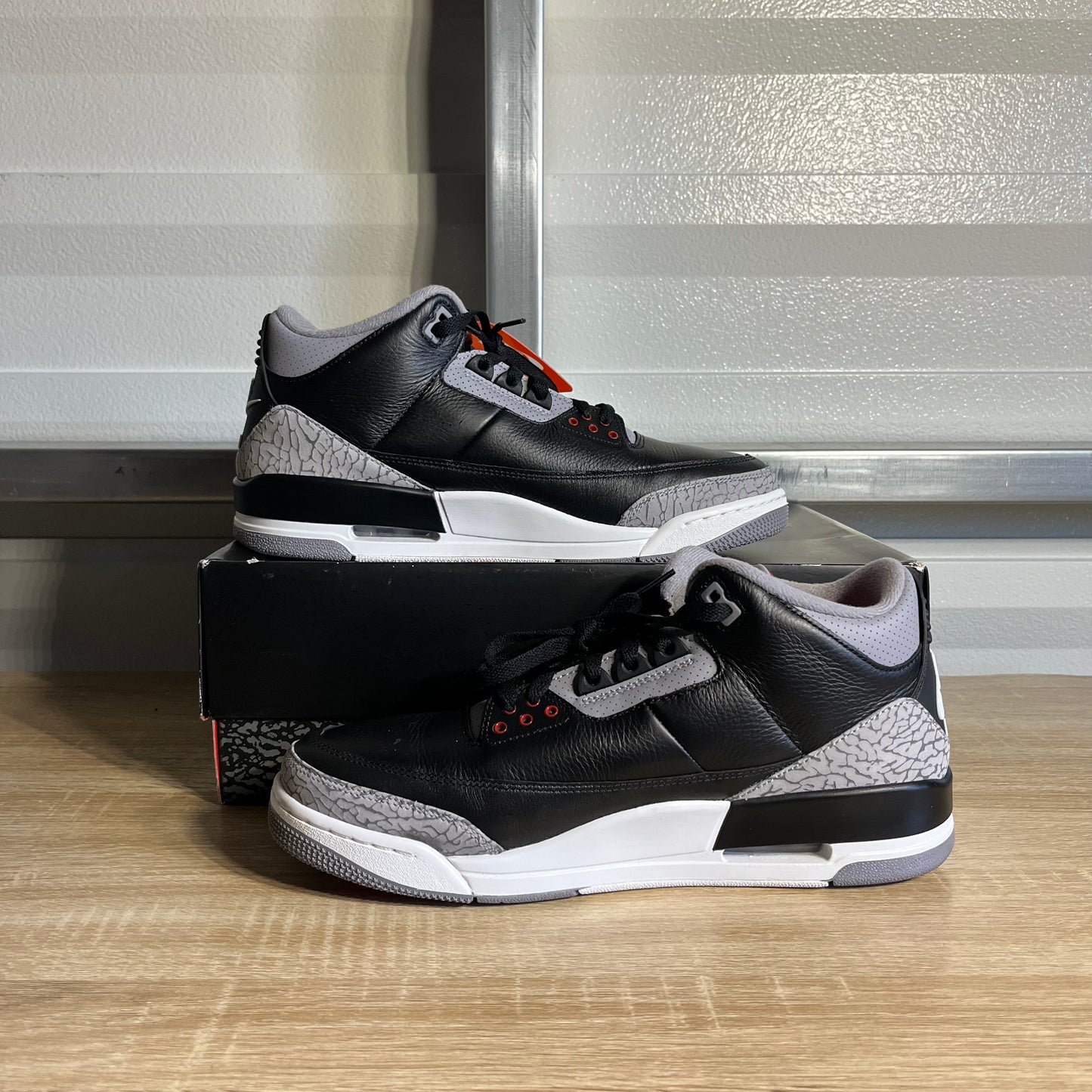 Size 11.5 - AJ 3 Retro Black Cement