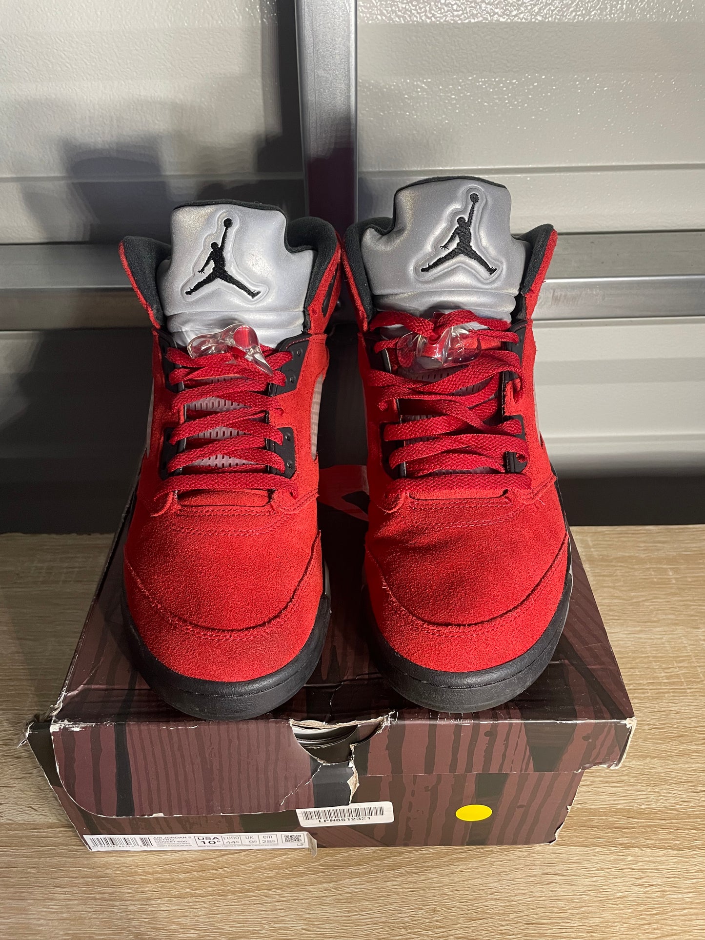 Size 10.5 - AJ 5 Retro Raging Bull