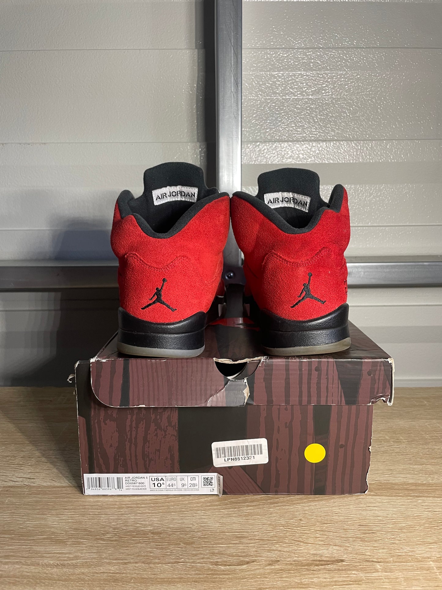 Size 10.5 - AJ 5 Retro Raging Bull