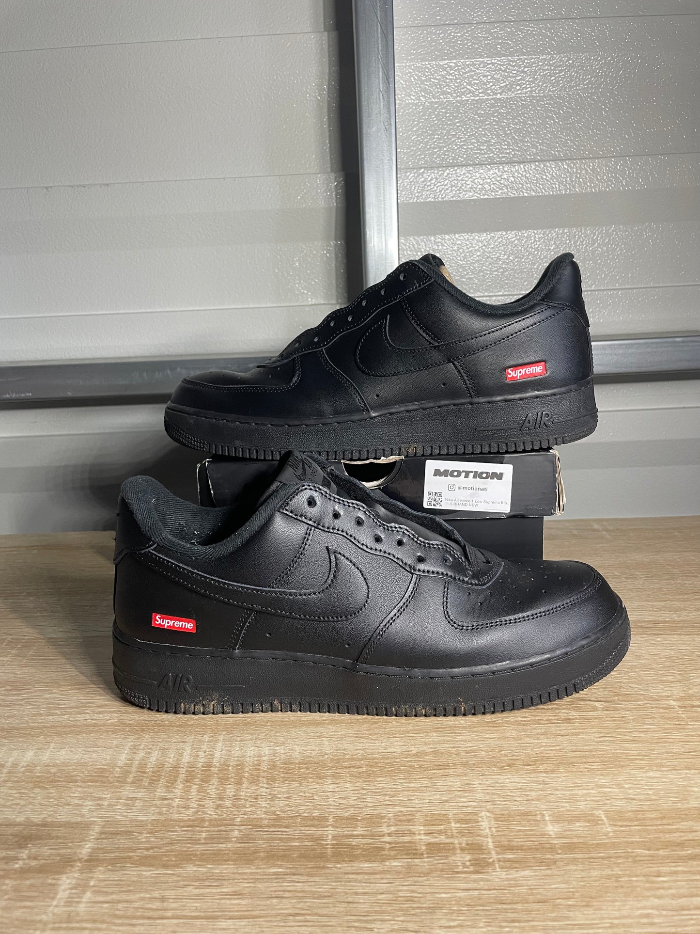 Size 11.5 - AF 1 Low Supreme Black