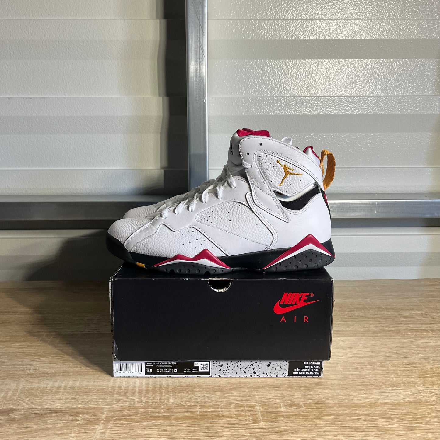 Size 11.5 - AJ 7 Retro Cardinal