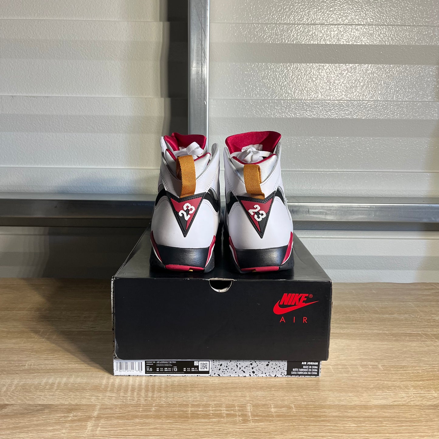 Size 11.5 - AJ 7 Retro Cardinal