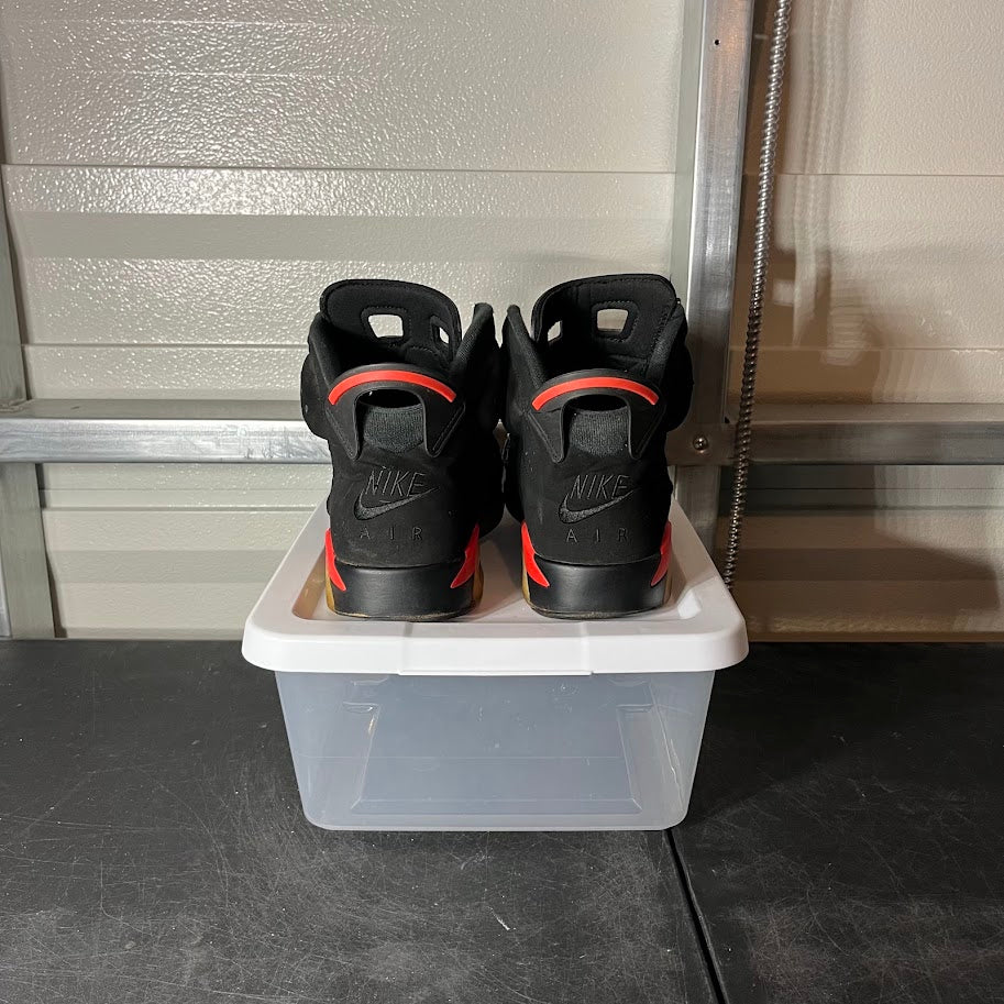 Size 11 - AJ 6 Retro Infrared Black