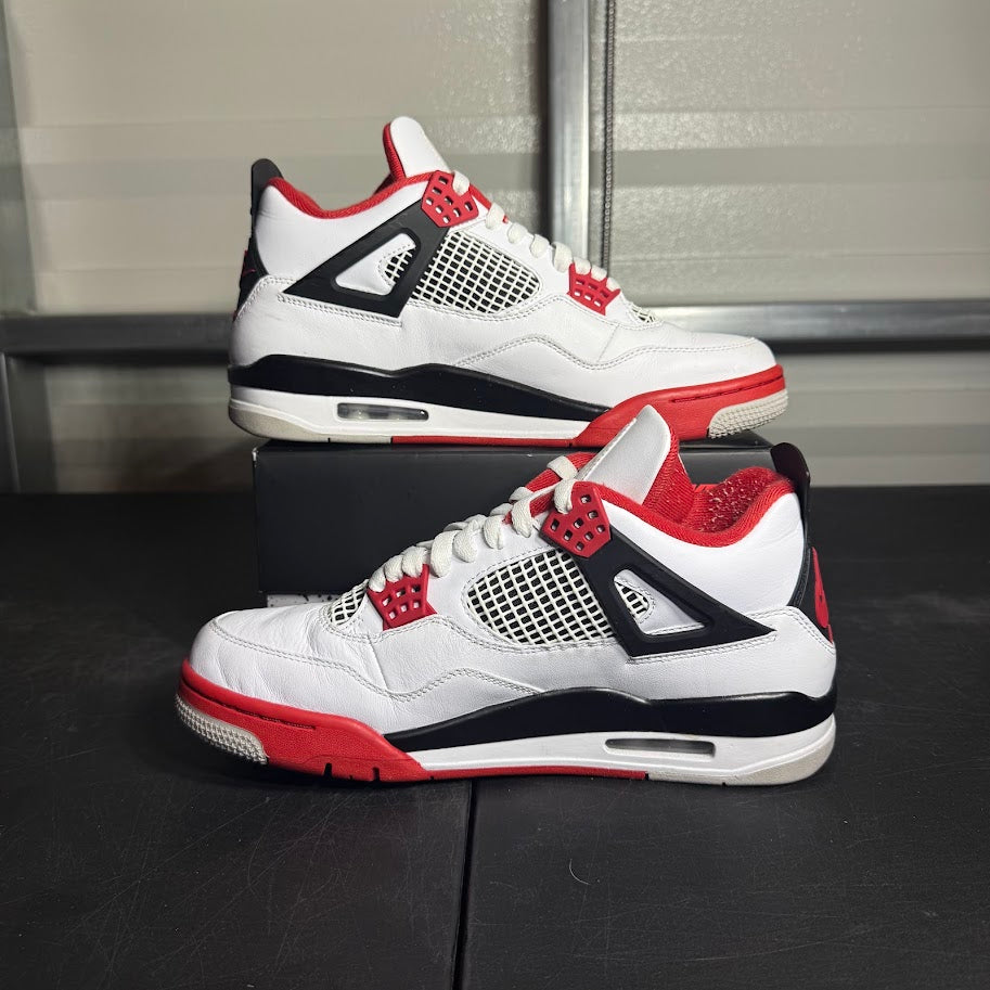 Size 9.5 - AJ 4 Retro Fire Red