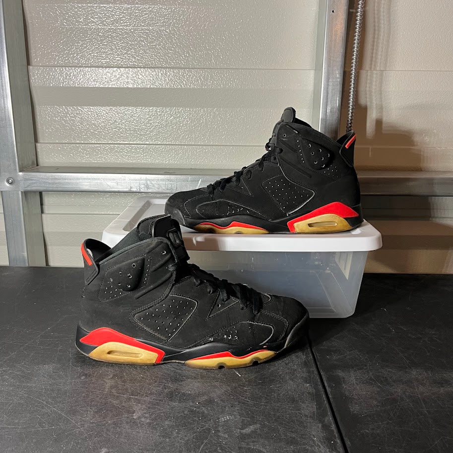 Size 11 - AJ 6 Retro Infrared Black