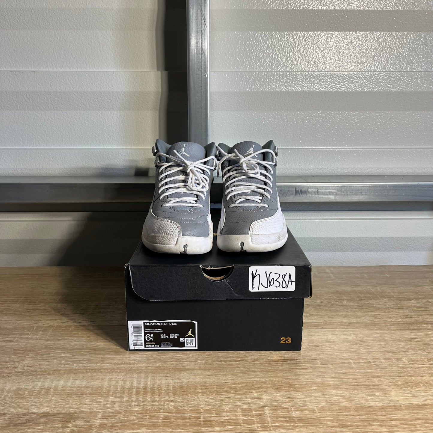 Size 6.5Y - AJ 12 Retro Stealth