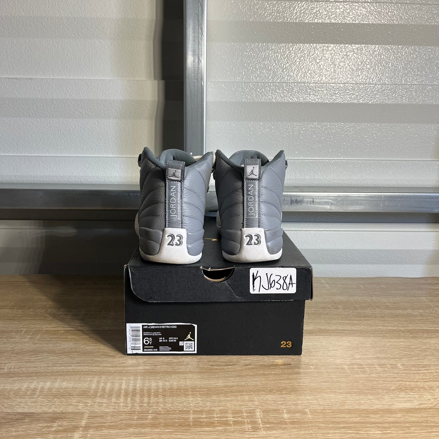 Size 6.5Y - AJ 12 Retro Stealth